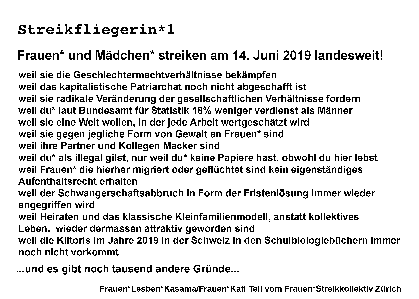 Gründe zu streiken